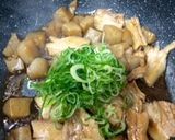 豚バラ＆こんにゃく入りねぎ焼風ピザ作り方3写真