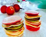 意外と簡単☆レインボーパンケーキ作り方6写真