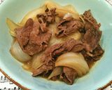 牛丼屋さん風♡デミ牛鍋(デミグラス牛皿)作り方1写真