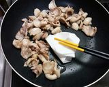 フライパンで♪鶏皮の★焼き鳥風★おつまみ作り方2写真