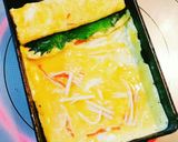 お弁当にも♡大葉&カニかまの卵焼き♡作り方4写真