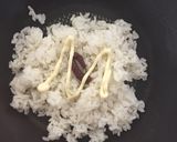 豆板醤ご飯目玉焼き乗っけ作り方1写真