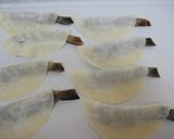 レモン酢でエビマヨ　餃子の皮を使って作り方4写真