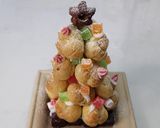 子どもとクリスマス！ミニクロカンブッシュ作り方9写真