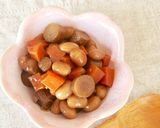 常備菜*根菜と大豆の煮物作り方8写真