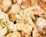 あげと野菜のマヨぽん炒め作り方4写真
