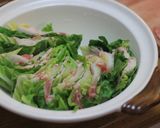 白菜と豚肉のミルフィーユ鍋（ローカーボ）作り方6写真