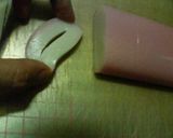 ♡お弁当にかわいい♥手綱♡かまぼこ作り方1写真