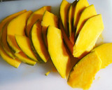 簡単★揚げかぼちゃの鶏そぼろあんかけ～❤作り方1写真