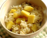 ほっこり☆さつまいもの炊き込みご飯♪作り方7写真