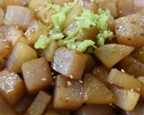 こんにゃくとヤーコンのピリ甘辛コロコロ作り方5写真