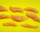 揚げ煎餅で!青のり風味チキンスティック☺作り方3写真