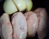 玉ねぎと鶏肉の煮もの作り方2写真