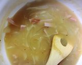 オニオングラタンスープ（食パン）作り方2写真