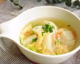【簡単ふんわり】レンジで♡かぶら蒸し風作り方10写真