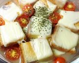 オニオングラタンスープ（食パン）作り方7写真