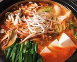 素不要♥簡単スンドゥブ鍋♥海鮮 キムチ鍋作り方4写真