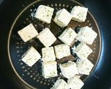 木綿豆腐の青のり粉チーズ焼き作り方3写真