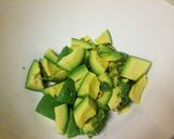 めんつゆで簡単♬アボカドの1品料理作り方1写真