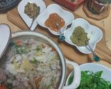 タイ風パクチー添え鍋作り方3写真