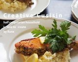 サーモン＆粒マスタードスモークバター添え作り方13写真