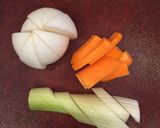 カブとニンジンとセロリのお味噌和え作り方1写真