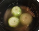 炊飯器で！！ササミとトロトロ玉ねぎスープ作り方2写真