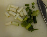 白子とネギの味噌マヨ炒め作り方1写真