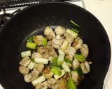 白子とネギの味噌マヨ炒め作り方8写真