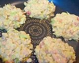 醤油香ばしい！根菜ゴロゴロ豆腐お好み焼き作り方4写真