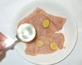 蒸し鶏の辛子酢あえ♪電子レンジ・キャベツ作り方4写真