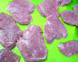 たっぷりパルメザンチーズ☆豚肉ソテー作り方1写真