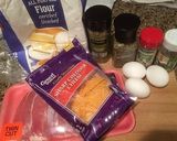 チーズ入りポークピカタ作り方1写真