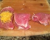 チーズ入りポークピカタ作り方7写真
