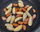 里芋とウインナーのスパイシー炒め作り方4写真
