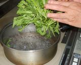 春菊の胡麻和え作り方6写真
