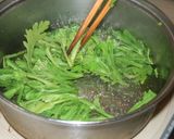 春菊の胡麻和え作り方7写真