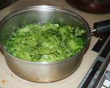 春菊の胡麻和え作り方8写真