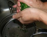 春菊の胡麻和え作り方17写真