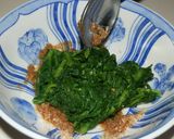 春菊の胡麻和え作り方19写真