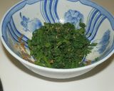 春菊の胡麻和え作り方20写真