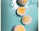 簡単！お弁当おかず うずら卵で雪だるま♡作り方1写真