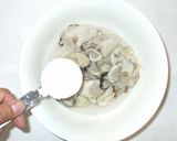 牡蠣鍋♪牡蠣の簡単味噌鍋作り方2写真