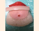 簡単。サンタのクリスマスおにぎり弁当♡作り方3写真