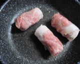 つゆ漬キュウリの豚巻き作り方3写真