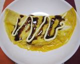 豚チーズのオムレツ作り方8写真