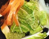 超簡単♫節約☆離乳食にも☆野菜スープ作り方2写真