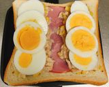 ツナコーンエッグのホットサンド☆作り方6写真