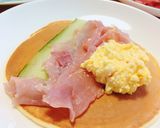 甘くない お食事系パンケーキ作り方7写真