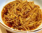 フライパン一つでなめ茸クリームパスタ作り方6写真